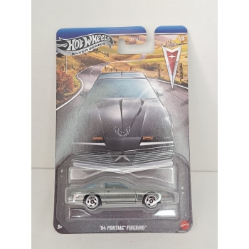 Hot Wheels 1:64  Pontiac 100th Anniversary - Pontiac Firebird 1984 gray